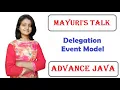 Delegation Event Model Event Source and Event Listener Mayuri s Talk Mayuri Mali
