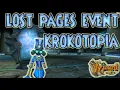 Wizard101 LOST PAGES EVENT - Krokotopia