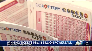 Two 1 million Powerball tickets sold in Ohio