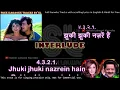 Ishq hua kaise hua | DUET | clean karaoke with scrolling lyrics