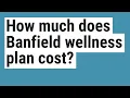 How much does Banfield wellness plan cost