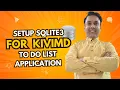 How to Create a To-Do List App with KivyMD and SQLite3 Setting Up the Database
