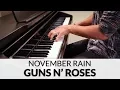 Download Lagu November Rain - Guns N' Roses | Piano Cover + Sheet Music