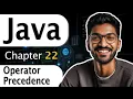 L-22 Operator Precedence Complete Java Course 2025