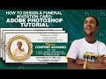 HOW TO DESIGN A FUNERAL INVITATION CARD ADOBE PHOTOSHOP TUTORIAL