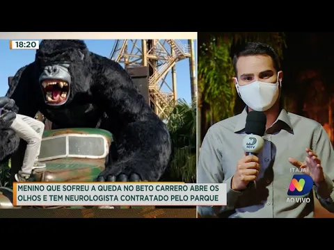 Beto Carrero contrata neurologista para criança que caiu de atração no parque