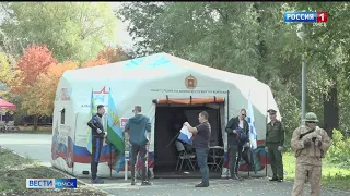 В Омске прошла акция в поддержку армии России