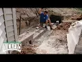 How to Set a Retaining Wall Base Versa-Lok Blocks