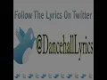 CHRIS MARTIN - PAPER LOVING LYRICS. (Dancehall Lyrics Overdrive)