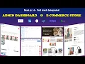 Build Deploy Full Stack E-Commerce Website Admin Dashboard Next js Stripe Tailwind MongoDB