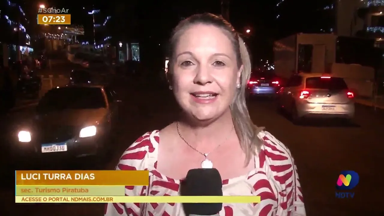 Festa da virada de Piratuba atraiu mais de 20 mil pessoas