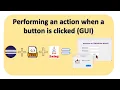 Adding an event handler to a button in Java GUI Swing Designer