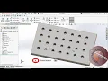 How to use Linear Pattern in Solidworks Solidworks Linear Pattern tutorial