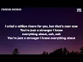 Olivia Rodrigo - Stranger (Lyrics)