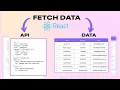 How to Fetch Data from API in React JS 2026 Display Data from API in React JS React Fetch API