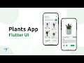 Plants App UI Flutter UI Speed Code Technofolk