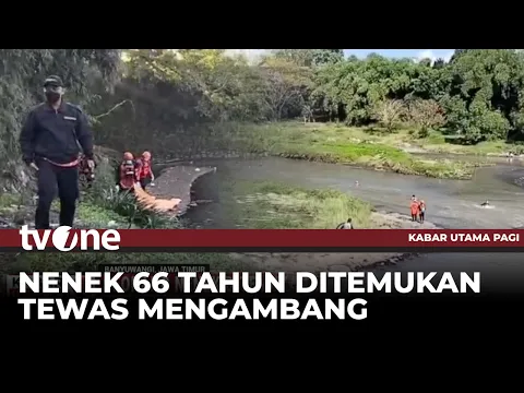 Seorang Nenek Ditemukan Tewas Mengambang di Sungai Banyuwangi
