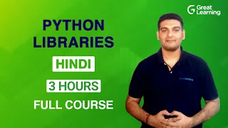 Python Libraries in Hindi Python Programming Python Libraries for Beginners Great Learning