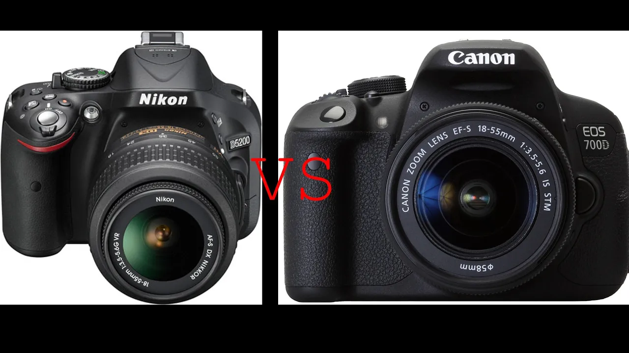 Nikon D5200 vs Canon EOS 750D (Rebel T6i) ¿QUÉ CÁMARA ELEGIR? Nikon D5200: https://amzn.to/2UCz0rJ C. 