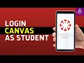 Canvas Student App Login How to Login Sign Into Canvas as a Student