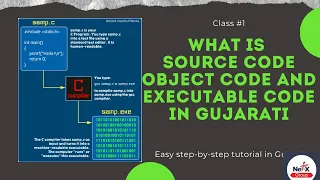 What is Source Code Object Code and Executable Code in Gujarati Class