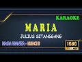 Lagu MARIA ll LV KARAOKE HD ll JULIUS SITANGGANG ll NADA WANITA B=DO
