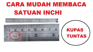 how to read inches easily