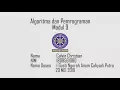 modul 9 array 2 dimensi - Calvin Christian