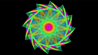 Python Artistry Dazzling Geometric Kaleidoscope