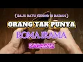 Lagu BAJU SATU KERING DI BADAN Karaoke by Rhoma Irama