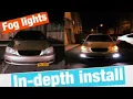 Toyota Corolla Fog Lights Install