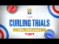 Canadian Curling Trials Final - Men s Game 2