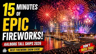 Firework 🎆🎇  Aalborg Tall ship race 2026⛵️ #Aalborg #denmark #Firework #subscribe #ytshorts #like 