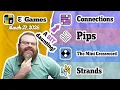 NYT Connections Pips Mini Crossword and Strands March 27 2026