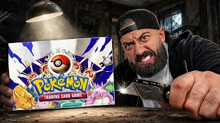 Unboxing The OLDEST Pokemon Cards Box in The World ($160,000)