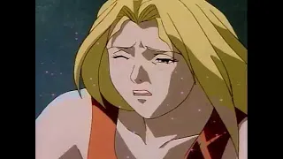 أنمي المقاتل النبيل ساندي فتاة طيبة و مرحة وهي أخت جاكي الصغرى 