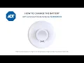 Battery Replacement Command Smoke Detector SiXSMOKEVA