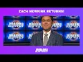 Zach Newkirk Returns and Wins 5th Game JEOPARDY