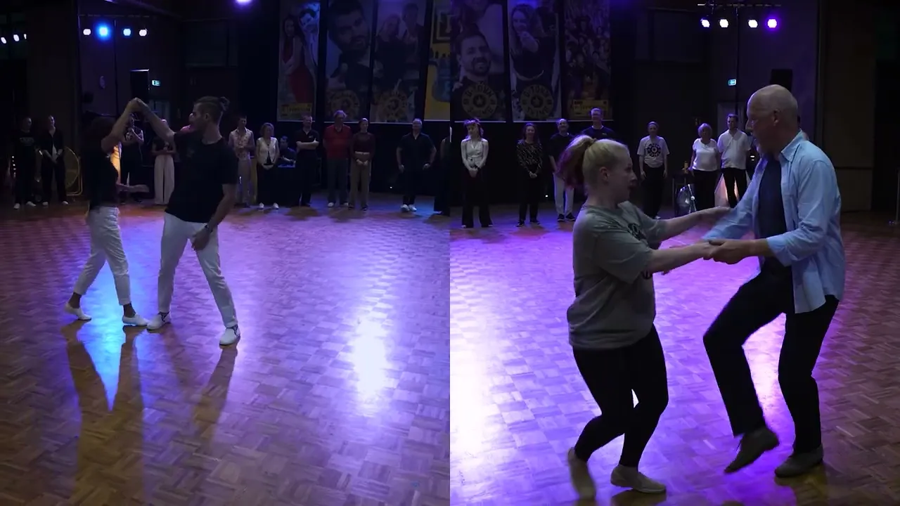 Bernd Winkelmann & Tatiana Mollmann - 4th place Strictly Masters Choice Finals - D-Town Swing 2026