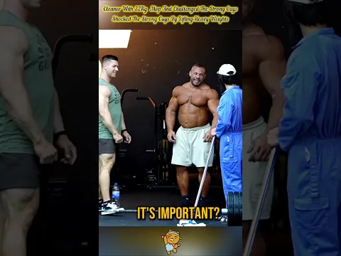 Cleaner: "My Mom Told Me Muscle ls Not Important, Passion Is Important"