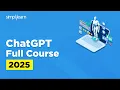 ChatGPT Full Course 2026 ChatGPT Tutorial How To Use ChatGPT in 2026 Simplilearn
