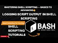 Shell Scripting for Beginners - Day 13 Logging Script Output to File and Syslog