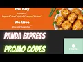 Panda Express Coupon Codes Panda Express Promo Codes Panda Express Gift Cards