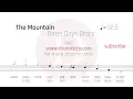 Download Lagu Three Days Grace - The Mountain Drum Score