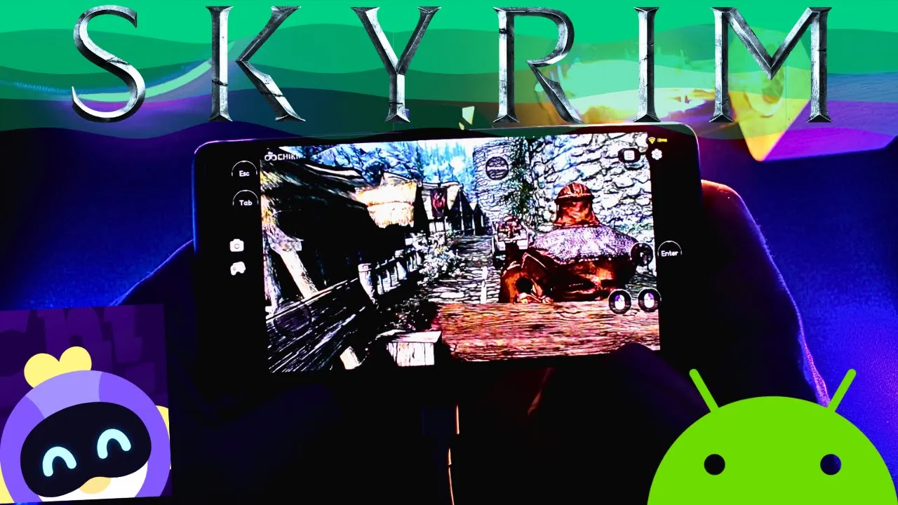 The Elder Scrolls V Skyrim - Mobile Android Gameplay - Android Cloud Gaming - Chikii