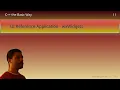 C Basic Way 11 UI Reference Application wxWidgets