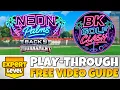 EXPERT PLAY-THROUGH Neon Palms Back 9 Tournament Golf Clash Guide Tips