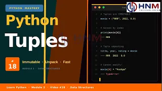Python Tuples Explained Immutable Data Structure in Python HNM Technologies