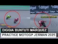 Download Lagu Tak Terduga! Detik-Detik Diggia Buntuti Marc Marquez - Practice MotoGP Jerman 2025
