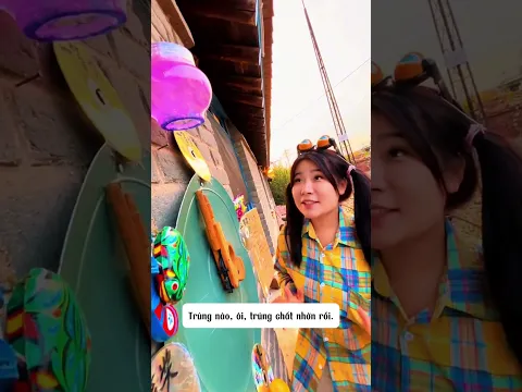 Độc lạ với kiểu chơi chất nhờn của Tiểu Mỹ #giaitri
